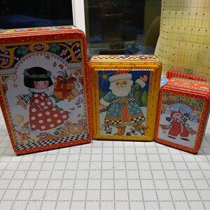 Mary Engelbreit Christmas Tins